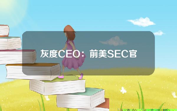 灰度CEO：前美SEC官员确认ETH不是证券，必须再次捍卫ETH作为商品