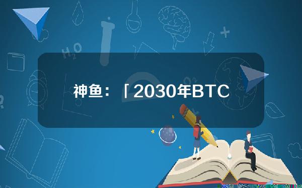 神鱼：「2030年BTC达150万美元」预测仍保守，一两个周期后将迎来比特币大规模应用爆发