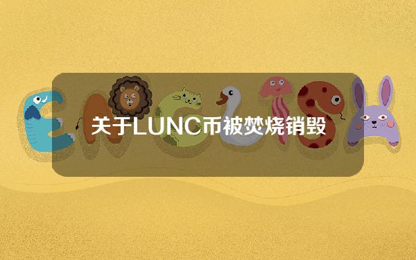 关于LUNC币被焚烧销毁的新消息(露西币坠毁)