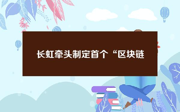 长虹牵头制定首个“区块链物联网安全”国际标准正式发布