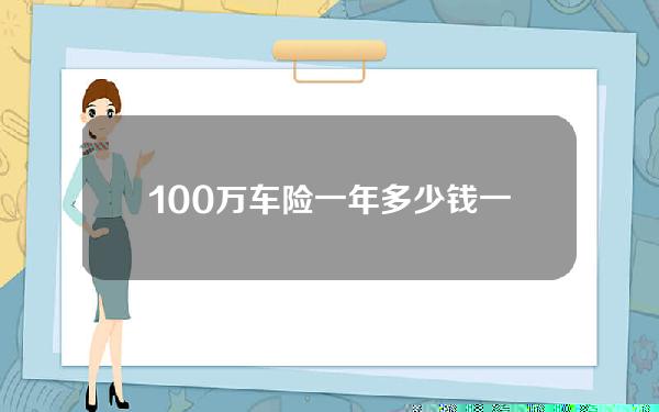 100万车险一年多少钱(一般车险一年多少钱)