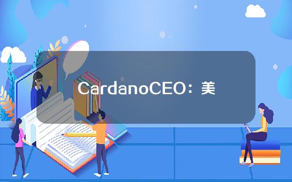 CardanoCEO：美国多个州有意开发基于Cardano的选举计票系统