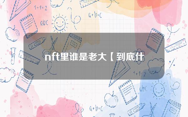 nft里谁是老大【到底什么是NFT】